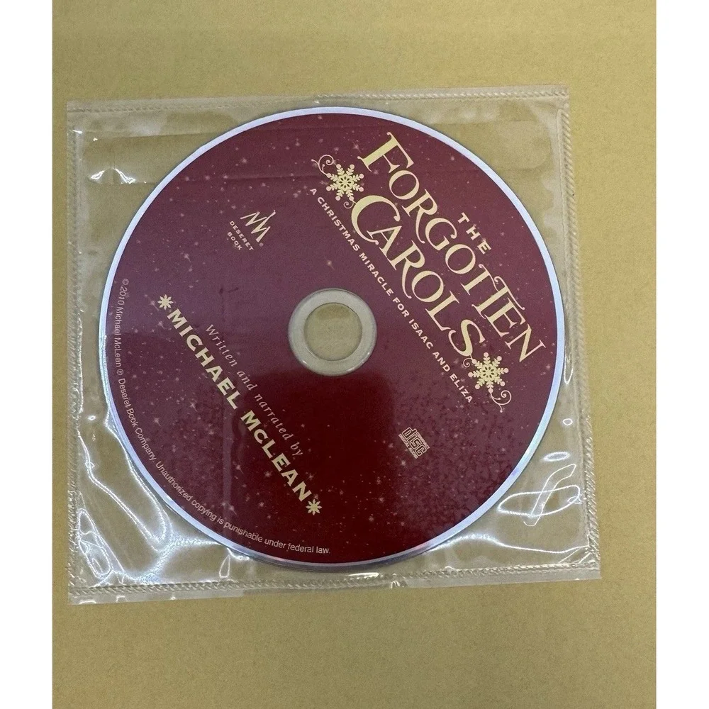 The Forgotten Carols A Christmas Miracle for Isaac and Eliza Hardcover With CD - Picture 6 of 9